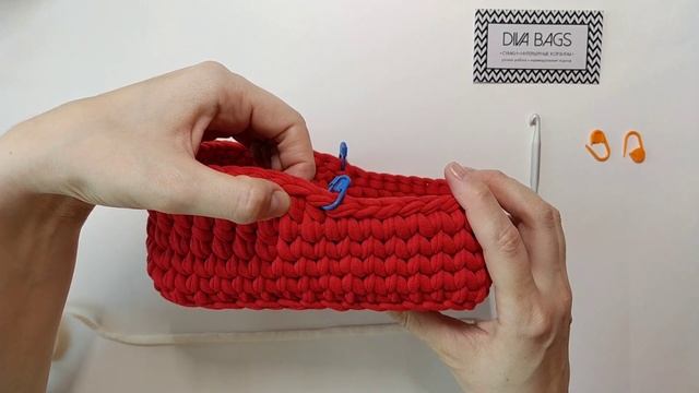 Новогодние сани Деда Мороза | Вязаная корзина из трикотажной пряжи смотреть онлайн