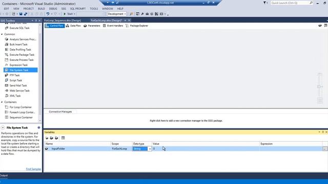 Trabalhando com containers no SQL Server Integration Services (SSIS) смотреть онлайн