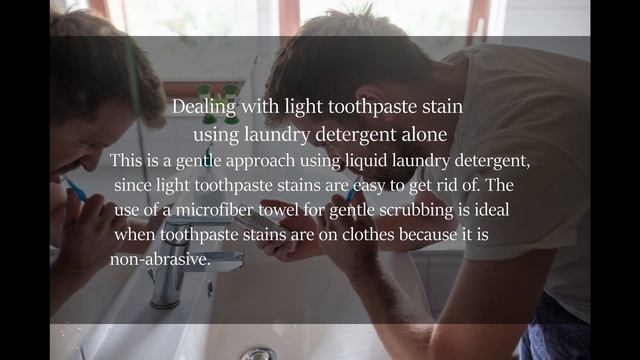 How to remove toothpaste stains from clothes ? смотреть онлайн