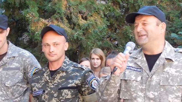 "Война закончится, и о ней напишут в учебниках истории..." Бойцы батальона "Николаев" в школе №40 смотреть онлайн