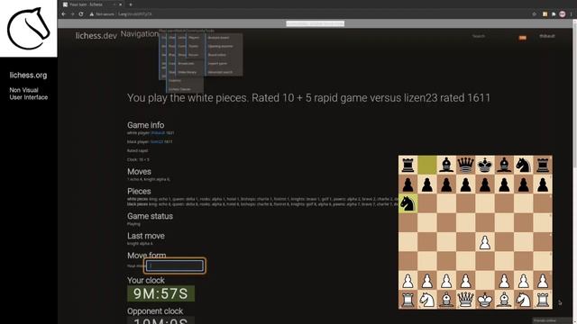 How the Blind Play on Lichess смотреть онлайн