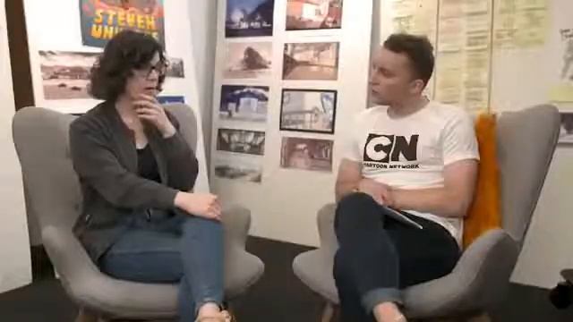 Rebecca Sugar Talks About the Rose Quartz Revealed To be Pink Diamond! смотреть онлайн