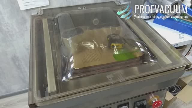 Вакуум-упаковочная машина DZ -400 2T запайка и обрезка смотреть онлайн