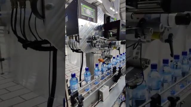 Принтер-аппликатор АРНИ на линии розлива воды смотреть онлайн