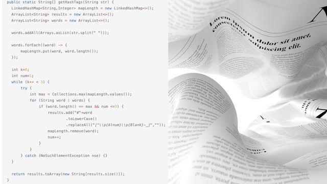 Headline HashTags Java Coding Challenge | Edabit | How'd You Code That? смотреть онлайн