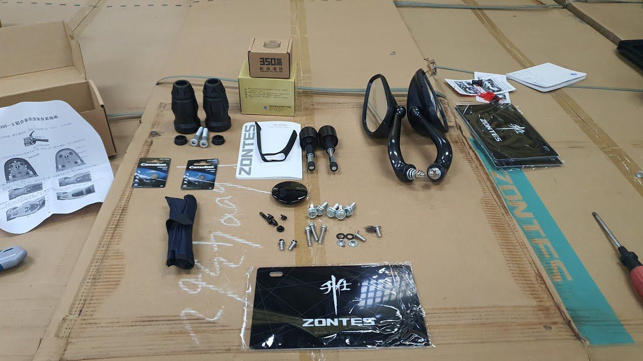 Распаковка мотоциклов ZONTES ZT-350. ЧАСТЬ 2 смотреть онлайн