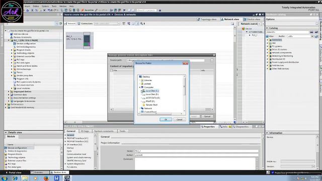 How To Install GSD file In TIA V14 смотреть онлайн