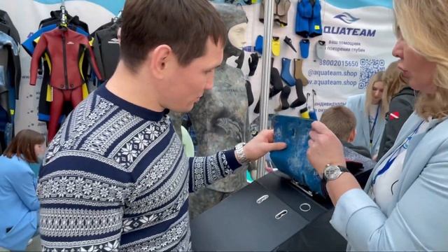 Новинки DiveShow 2022.Акватим.Гидрокостюмы из японского неопрена Asahi для подводной охоты и фрид..