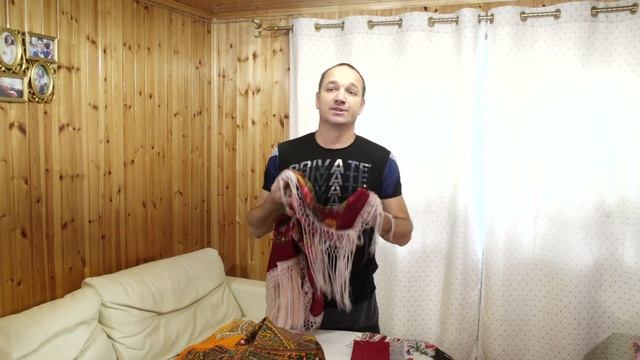 Павлово-Посадские шали: особенности бахромы. смотреть онлайн