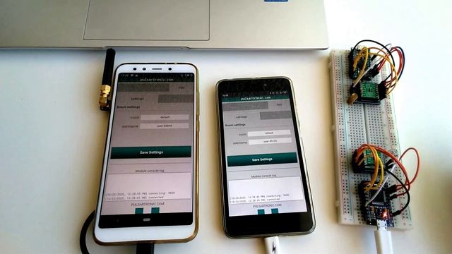 Smartphone LoRa USB Connection