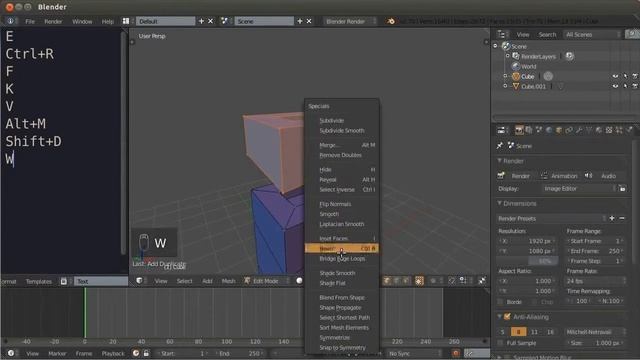 02с - Моделирование в Blender (базовые инструменты).mp4 смотреть онлайн
