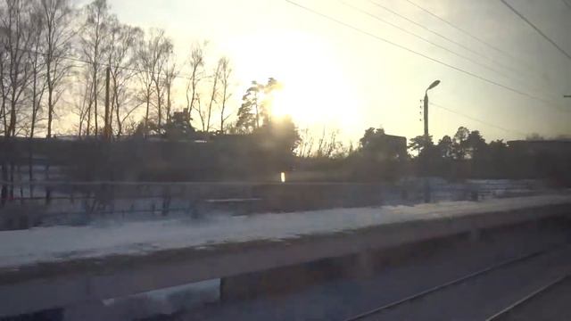 Электропоезд ЭД9Э-0046, участок Дербышки - Юдино смотреть онлайн