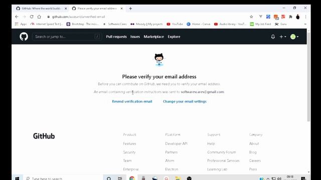 How to Create GitHub Account | Create Laravel repository | Laravel Development Environment Set-up смотреть онлайн