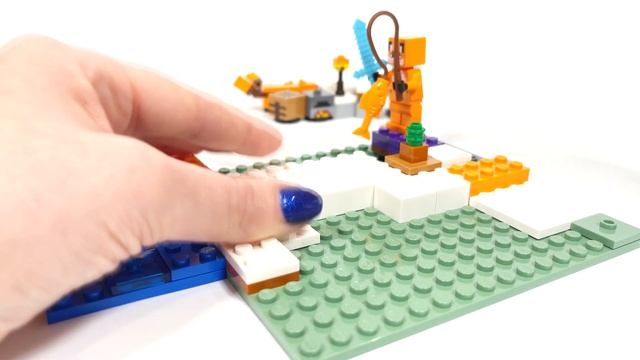 LEGO Minecraft Too Much Orange The Fox Lodge (21178) смотреть онлайн