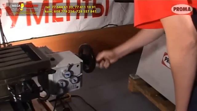 Frezarka PROMA FHV 50PD смотреть онлайн
