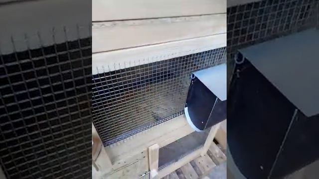 Клетка для кроликов комбинированная на 4 секции.