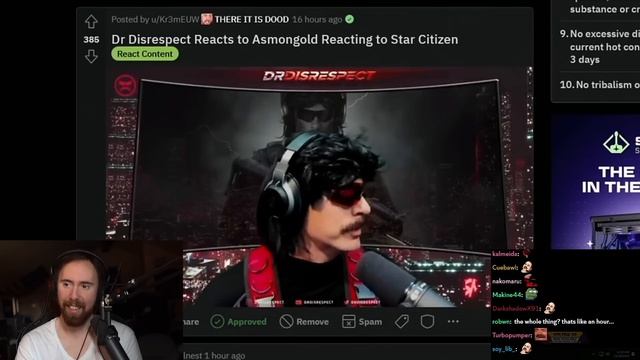 DrDisrespect gives Asmongold a heart attack смотреть онлайн