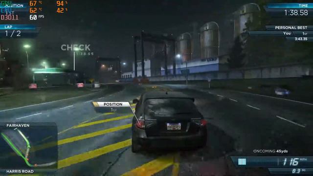 Subaru Cosworth Impreza | Need for Speed Most Wanted 2012 Gameplay смотреть онлайн
