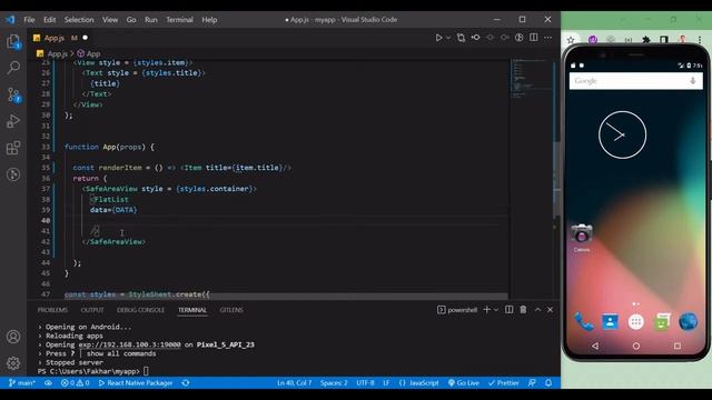 FlatList in React Native | FlatList | Expo смотреть онлайн