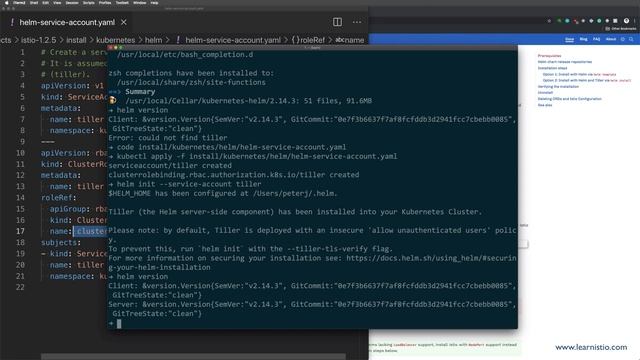 Get Started with Istio - Installing Istio 1.2.5 using Helm смотреть онлайн
