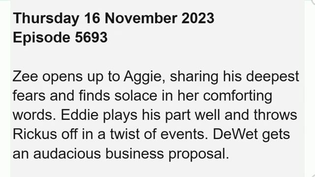 7de Laan ~ November 2023 Teasers || A frantic search erupts in Hillside when a winning lotto ticket смотреть онлайн