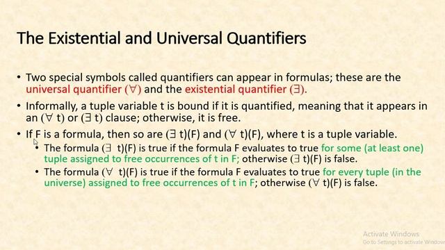 1.17 Relational Calculus смотреть онлайн