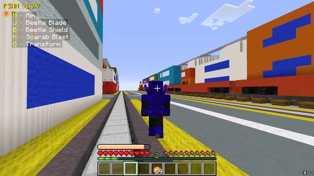 Raised By BLUE BEETLE DAD In Minecraft (Hindi) смотреть онлайн