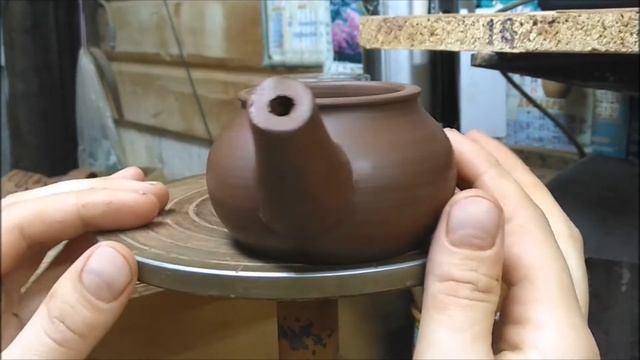 Чайник ручной работы. Handmade teapot. смотреть онлайн
