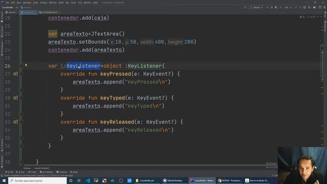 Eventos del teclado (KeyListener)(Curso de Kotlin desde cero [87])??? смотреть онлайн
