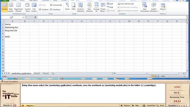 حل اختبار كامبردج اكسيل 2010 باللغة الانجليزية ( Tag Cambridge Exams 2010 Demo English ) смотреть онлайн