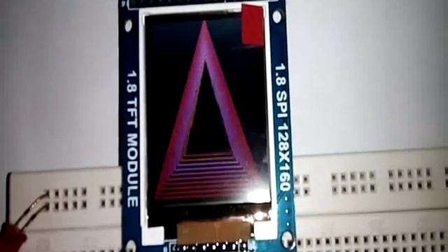 1.8" SPI TFT LCD Display Module Demo смотреть онлайн
