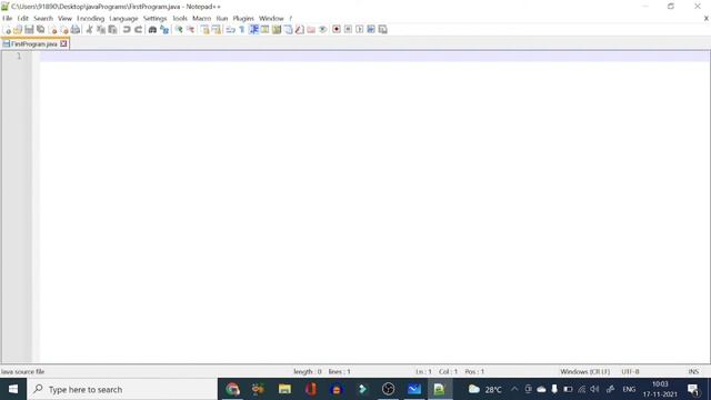 Episode #1 | How to execute Java program from command prompt using Notepad++ | Basic Java Series смотреть онлайн