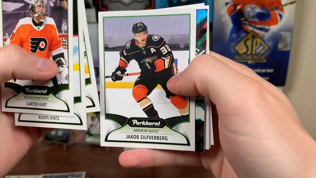 THIS makes up for it! - 2021-22 Upper Deck Parkhurst Hockey Retail Blaster Box Break x3 смотреть онлайн