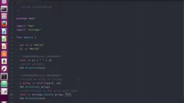 Go Golang Programming 9 - String Concatenation смотреть онлайн