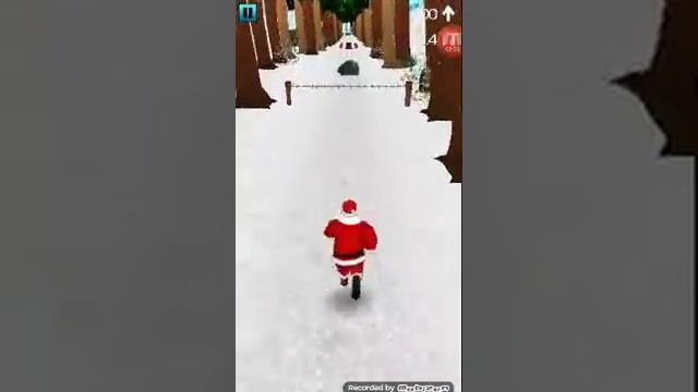 Играем в run santa смотреть онлайн