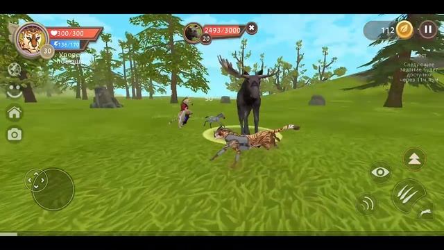 Первая охота малыша гепарда в Вайлдкрафт. смотреть онлайн