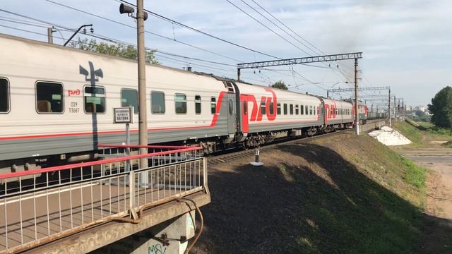 Интенсивное движение поездов по ст. Которосль