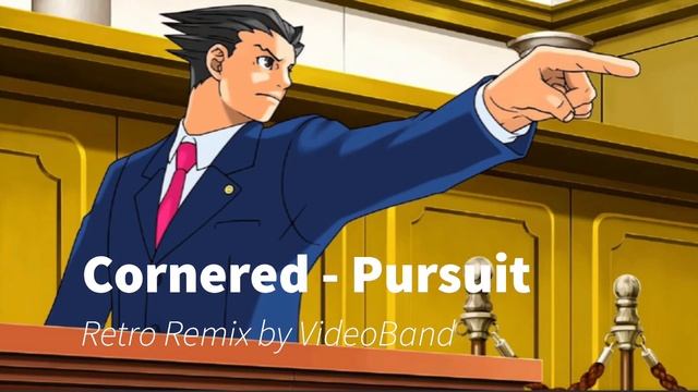 Cornered Pursuit - Phoenix Wright Ace Attorney Retro Remix смотреть онлайн