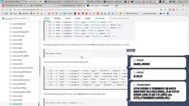 [PT-BR]#iniciante #javascript ➡️ express ➕ mongodb ? смотреть онлайн