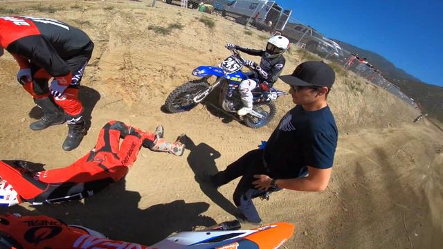 SCARY Dirt Bike CRASH Caught on Camera!! *2 BROKEN LEGS* смотреть онлайн