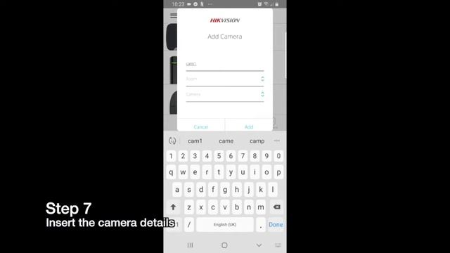 How to add a Hikvision camera on the AJAX app on Android смотреть онлайн