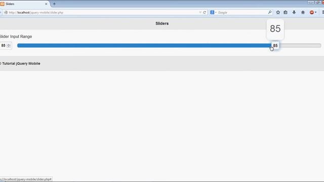 Curso de jQuery Mobile 11 - Sliders range y flip switch (ejemplo jQuery) смотреть онлайн