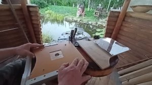 Разбил Подшипник,чтоб сделать Удобное Кресло для Рыбалки в Лодку ПВХ.