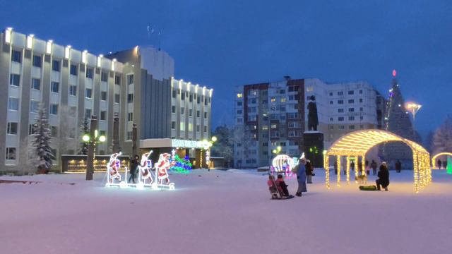 Якутия. Новый 2024 год в городе Нерюнгри. смотреть онлайн
