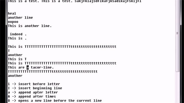 Editing With vim 07 - Count Modifiers and Skipping Lines смотреть онлайн