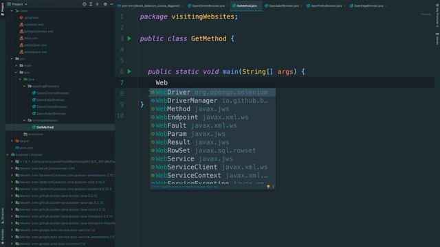 Visit a website using selenium смотреть онлайн