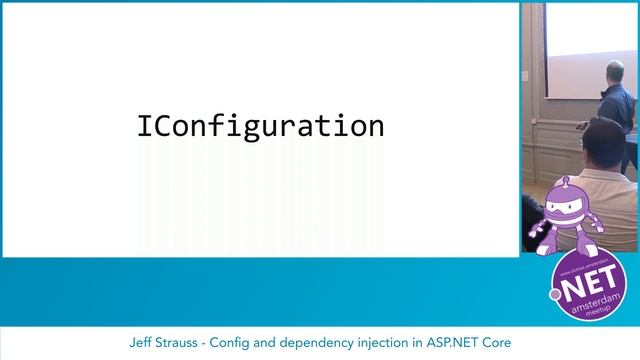 Jeff Strauss - Config and dependency injection in ASP.NET Core смотреть онлайн