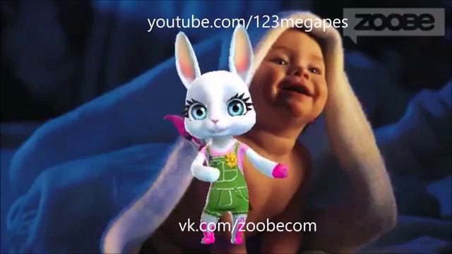 Зайка Zoobe ,губки бантиком смотреть онлайн