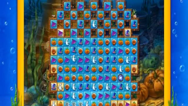 Let´s play Fishdom Spooky Splash Level 31 смотреть онлайн