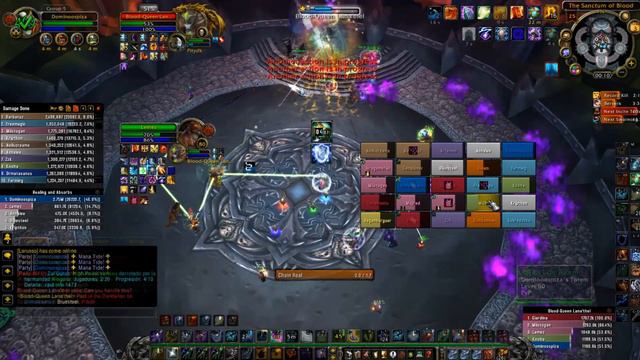 Sham Heal VS Blood Queen Lana`thel 25n | Solo Heal смотреть онлайн